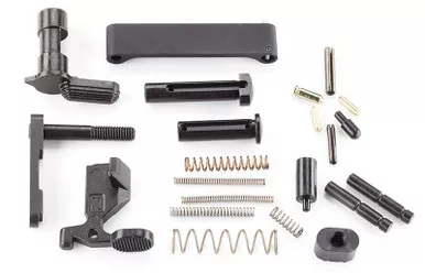 Wilson AR-15 Lower Receiver Small Parts Kit, Mil-Spec, Black
