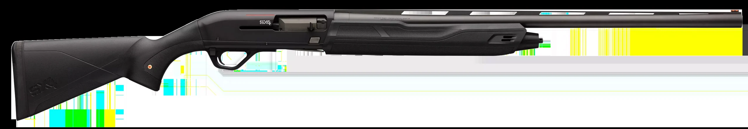 Winchester Guns 511230390 SX4 Compact 12 Gauge 24″ 4+1 3″ Overall Matte Black Right Hand Includes 3 Invector-Plus Chokes