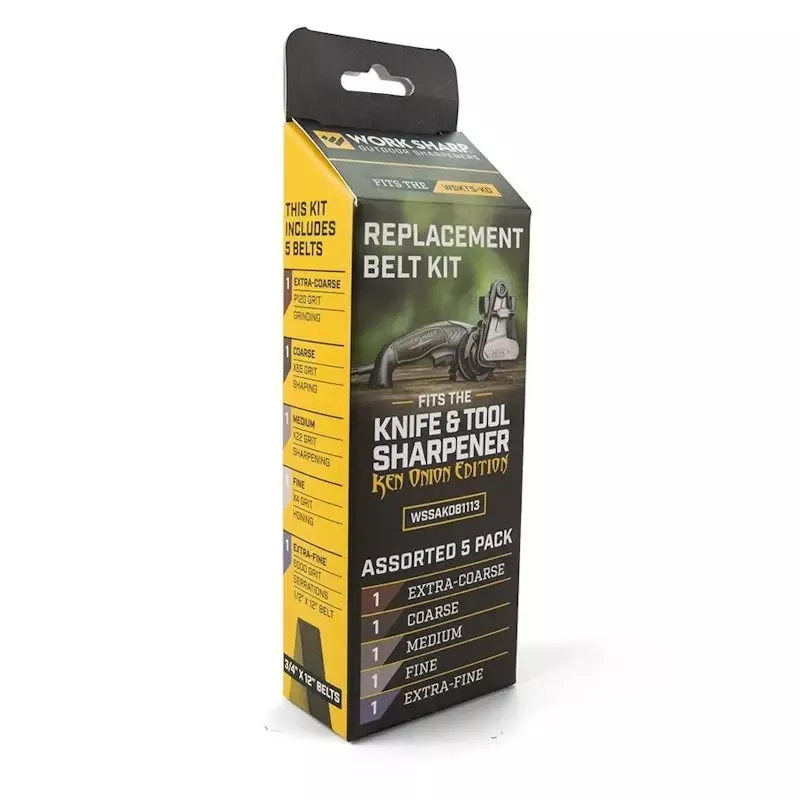 Work Sharp Assorted Belt Kit – Ken Onion Edition